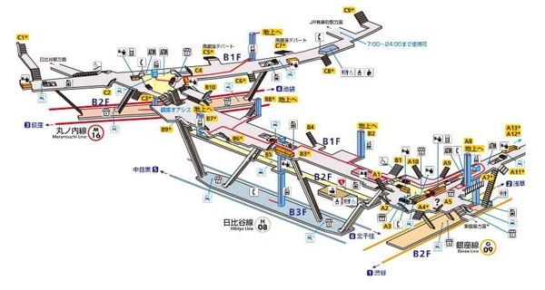 Lv.25　銀座駅