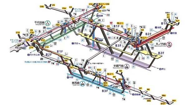 Lv.34　大手町駅