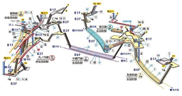 Lv.46 赤坂見附駅⇔永田町駅